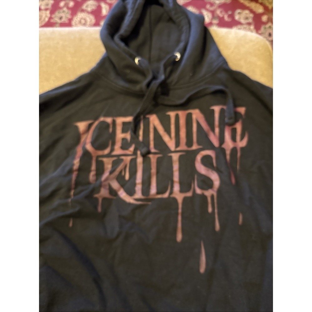 Ice Nine Kills Kiss Of Death Tour Hoodie 2023 Black Rare XL (Lexi)